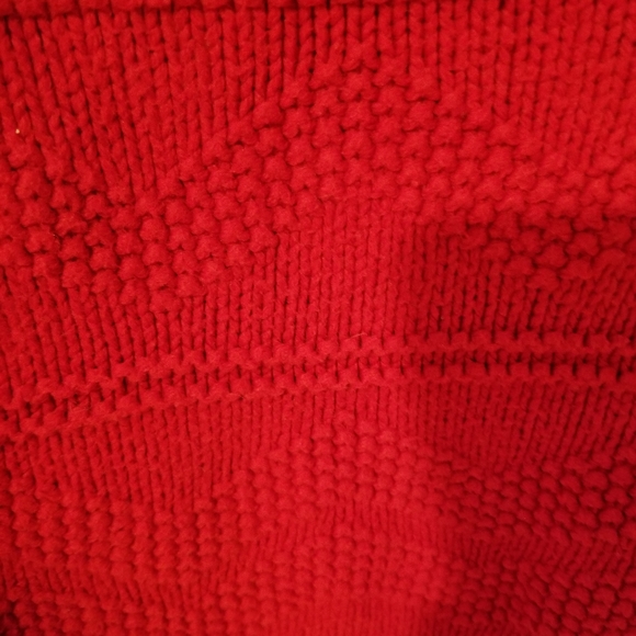 Cat & Jack Sweater Large ( 12/14) Boys Shearling Collar Button Neck EUC - Picture 3 of 4